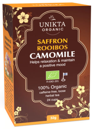 Saffron-Rooibos Camomile_Unikta-organic-saffron-enriched-herbal-tea