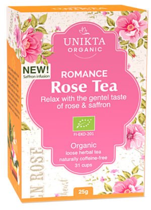 Romance Rose, Unikta saffron tea