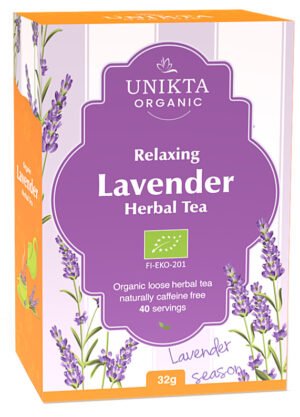 Unikta organic lavender herbal tea