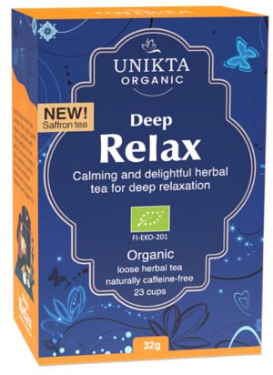 Unikta deep relax, saffron herbal tea